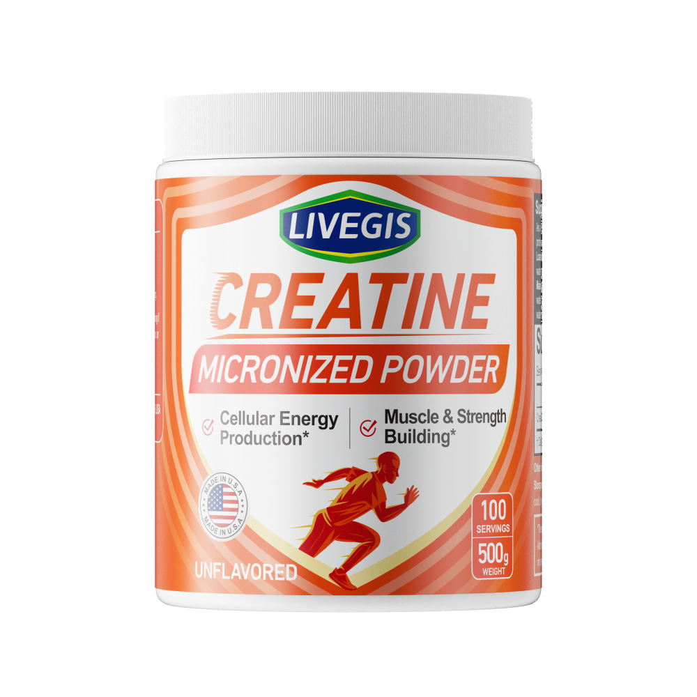 Creatine, Creatine Monohydrate Keto Friendly, Unflavored - Support Muscles, Cellular Energy and Cognitive - 17.63 Oz(500g) - 100 Servings (500g)